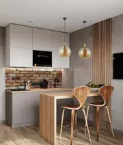 PATERA: Interior Glass with Extended Bronze Highlight Pendant Lights Clear Amber