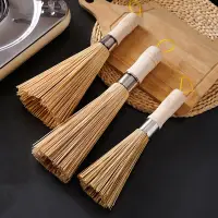 在飛比找蝦皮購物優惠-鍋刷天然竹刷老式洗鍋刷鍋刷子竹製鍋刷廚房刷碗家用清潔刷竹炊帚