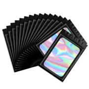 1000Pcs Resealable Mylar Bags Zip Lock Bags Clear Window Bags Smell Proof Bags