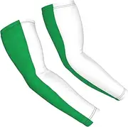 [FSCEV] Italy Flag Sun Protection Arm Sleeves Outdoor Essentials Cooling Compression Golf Hiking Cycling