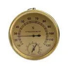 LCD Thermometer Hygrometer Practical Digital Indoor Round LCD Display Meter
