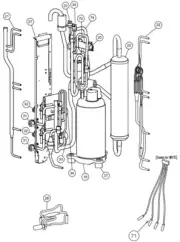 FUJITSU K9900057084 aka 9900057084 Coil (Expansion Valve)(ARed)
