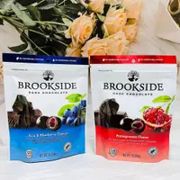 在飛比找松果購物優惠-☆潼漾小舖☆ Brookside 巴西莓夾餡黑巧克力/紅石榴