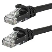 Astrotek AT-RJ45BLKU6-20M CAT6 Cable 20m - Black Color Premium RJ45 Ethernet Network LAN