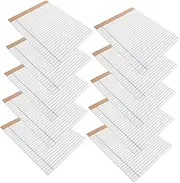 GETAJGHSD Teacher Notepad 10pcs Legal Pads College Ruled Paper Daily Schedule Notebook for School Work