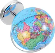Globe Teaching Tool Classroom Desk Decoration Classroom Decor Bookshelf Decorative Objects Decorative Ball Geography Materials Desktop Decor Metal