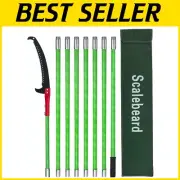 Extendable Pole Saw, 7.8-26 Ft Adjustable for Safe Tree Trimming - 2-in-1