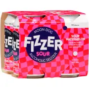 Moon Dog Fizzer Sour Watermelon Can 330mL