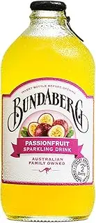 Bundaberg Passionfruit Sparkling Drink, 12 x 375 Milliliters