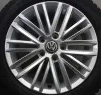 在飛比找Yahoo!奇摩拍賣優惠-中古 福斯 VW 原廠16吋鋁圈含胎 T4 VR6 Golf