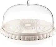 Guzzini Tiffany Cake Serving Set, Small, White