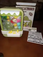 Dinosaur Toy Crane Claw Machine Mini Arcade Toys / Prizes included NEW IN BOX!