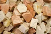 1/2 lb Tan/Orange Moonstone Rough Stones - Natural Crystal Mineral Rock Tumbling
