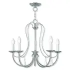 Livex Lighting 40865-05 Mirabella 5 Light Chandelier 24" x 24" x 20" Polished...