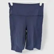 Under Armour Fitted High Rise Bike Shorts Size XS