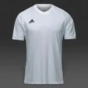 NWT ADIDAS Climacool Womens TIRO 17 Soccer Jersey White Womens Large BJ9095 NEW