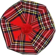 Scottish hat Scottish Traditional Tam o' Shatner Tammy Medium Freaser Weatherd