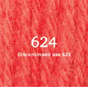 Appleton Tapestry Wool - 11 Yd Skein - Flamingo Pink Color 624