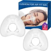 2 Packs Replacement Mask (M) Compatible with Airfit N20, Snug Fit & Softer Wear,
