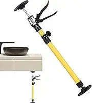 GEUGECY Telescopic Quick Support System Rod, Adjustable Support Hand Jack Tool, Labor Saving Cabinet Jack, Heavy Duty 40KG Capacity Support for Drywall, Cabinet, Range Hoods
