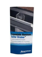 Amerimax Gutter Strainer 3 In. Expanded Galvanized Gutter Guard