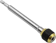 Drill Bit Extension, Hex Quick Release Extender Rod, 5.91in Portable Locking Design, Multipurpose Attachment for Electric Drill, Screwdriver, Power Tools