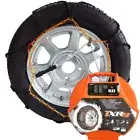 Car Tyre Snow Chains N60 14" 15" 16" Inch Anti Skid Emergency Mud Steel Chains