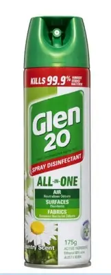 2x ANTIBACTERIAL Spray Disinfectant Country Scent 175g