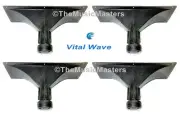 4 Pack 5 x 15 Inch Piezo Flush Mount Horn TWEETERS Home Car Pro Studio Speakers