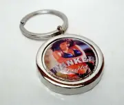 Wanker Light Beer Can Girl "Valentina" Beer Soda Bottle Cap Opener Key Chain