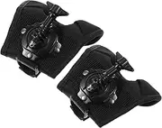 CONGARTENO 2Pcs Camera Holder Strap Wrist Mount for Action Cameras Breathable Skin Friendly Compatible with Action Cameras for Sports Activities
