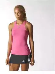 Adidas Women's ADIZERO Tank Top Running Solar Pink Climacool S Medium & Large