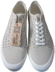 Vans Men's Old Skool Tapered Eco Theory Checkerboard Port Beige shoes Size 9 NIB