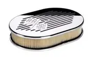Billet Specialties Milled GM Flag Small Oval Filt BS15327