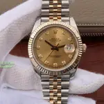 ROLEX /勞力士 腕錶 包真18K黃金日誌型 126333男錶 41MM直徑 男士腕錶 瑞士機械腕錶 防水手錶精品錶