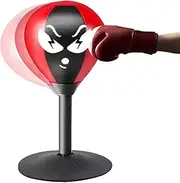 Euyehn Desktop Punching Bag | Heavy Duty Desk Boxing Ball for Rage Relief | Desk Boxing Equipment for Anger Management, Funny Desk Toy for Kids, Wall Punching Ball