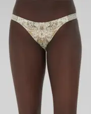 Camilla Women's Ivory Tower Tales Crystal Bikini Bottom Swimwear Size XS