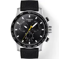 在飛比找PChome24h購物優惠-TISSOT 天梭 Supersport 計時手錶-45.5