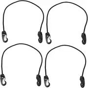 INOOMP 4pcs Kayak Hook Daily Use Buckle Strap Hook Strap Outdoor Supply Camping Supply Portable Hook Rope Multi-use Tie down Strap Outdoor Camping Hook Rope Daily Use Tie down Strap