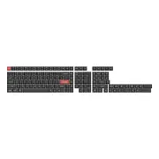 Keychron Double Shot PBT OSA Profile Full Keycap Set (White on Black)
