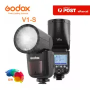Godox V1-S V1S 76Ws 2.4G TTL Round Head Camera Flash Speedlight for Sony