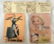 Two Marilyn Monroe Single Light switch covers NEW in package FREE shipping