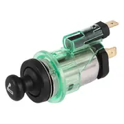 Car Cigarette Lighter Socket 98AG15K047AC 6133 for Ford Focus MK1 Mondeo Car Accessories black