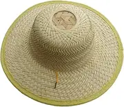 [Vaveren] Bamboo Braided Hat DIY Crafting Sunhat Fishing Hat for DIY Beach Summer Adults
