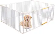 Topet Portable Pet Dog Playpen Enclosure Cage Puppy Exercise Cage Play Pen Fe...