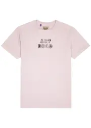 Gallery Dept. Art Deco Printed Cotton T-shirt - Lilac M