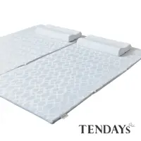 在飛比找momo購物網優惠-【TENDAYS】穿梭涼感萬用墊6尺加大雙人(可水洗薄墊)