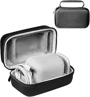 XBERSTAR Speaker Case for Sony LinkBuds Speake Carrying Case Hard Protective Case Portable Travel Storage Bag (Black)