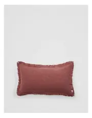 [Country Road] Grove Organically Grown Linen Cushion 35x60 in Marsala
