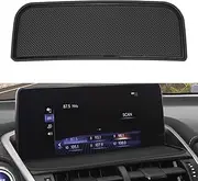 INTGET Dash Dashboard Mat for Lexus NX300 NX300h NX200 Accessories 2018 2019 2020 2021 Premium Custom Interior Non-Slip Anti Dust Dashboard Insert Liner Pad Rubber Mat (Black)